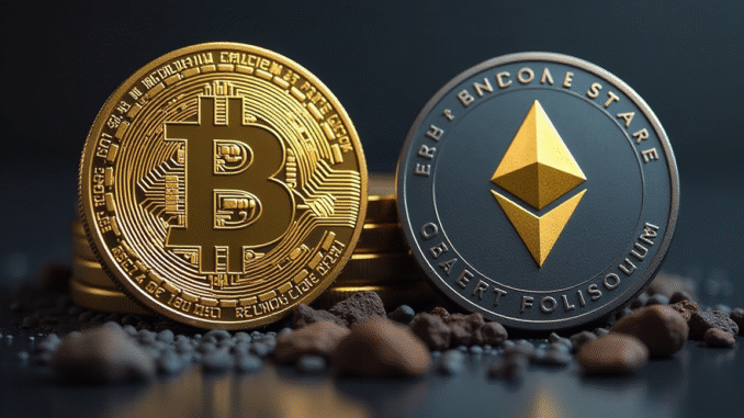 Bitcoin and Ethereum