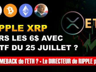 🚨 Crypto News : XRP ready pour les 6$ ! ETH dynamique haussière, USDT et USDC se conforment