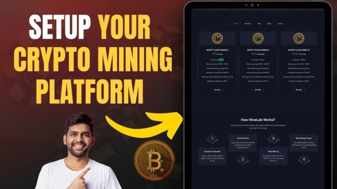 How to Make Own Cloud Crypto Mining Website in 2025