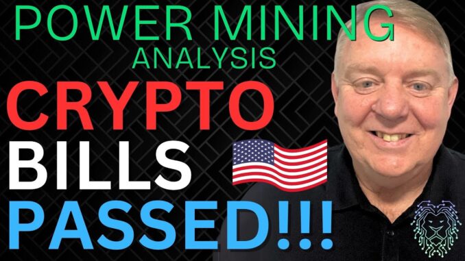 Huge Week for Crypto | Clarity, Genius & Anti CBDC News | Latest Bitcoin Mining Stock News Now