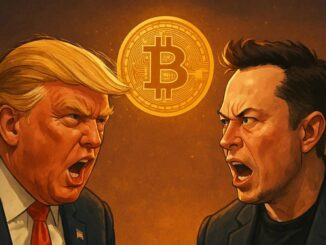 머스크의 친비트코인 미국당 창당 소식에 트럼프 일침... BTC 불 토큰에 호재