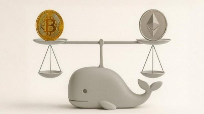 Bitcoin whale dumps 4,000 BTC and stacks over 837,000 ETH Bitcoin whale dumps 4,000 BTC and stacks over 837,000 ETH total