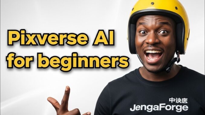 Pixverse AI for beginners