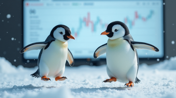 PENGU turns bullish as Pudgy Penguins teams up with Nasdaq-listed Sharps Technology