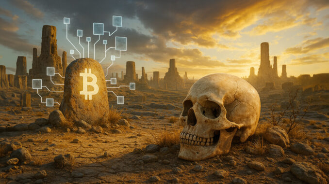 If humans vanished, Bitcoin’s block time and difficulty would preserve our collapse