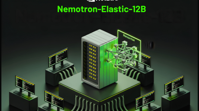 NVIDIA AI Releases Nemotron-Elastic-12B: A Single AI Model that Gives You 6B/9B/12B Variants without Extra Training Cost