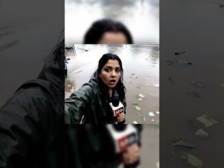 🌧️ “बारिश आई तो सड़क बनी तैराकी का मैदान!” | Funny AI News | Comedy Video 2025 😂 #facts #funny