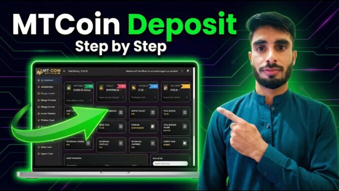 MTCoin Official Par Deposit Kaise Kare | Step by Step Guide | Crypto Deposit