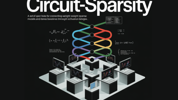 OpenAI has Released the 'circuit-sparsity': A Set of Open Tools for Connecting Weight Sparse Models and Dense Baselines through Activation Bridges