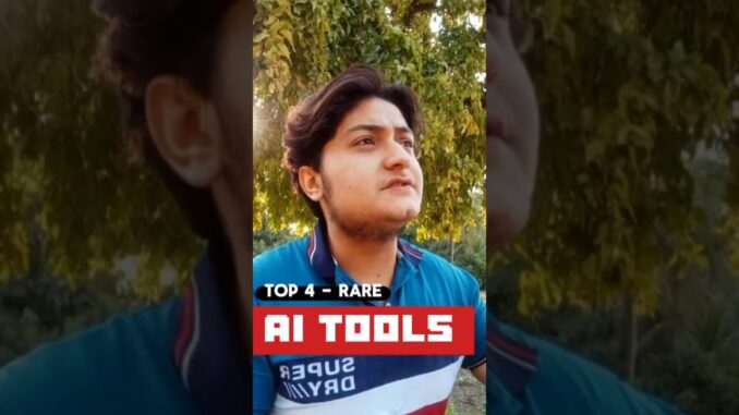 Top 4 Rare AI Tools for Content Creators | Easy Guide for Beginners