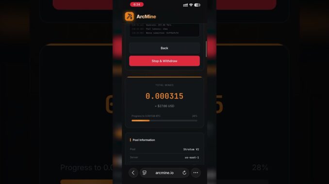 Bitcoin (BTC) Cloud Mining on Phone 2026 (iOS/Android)
