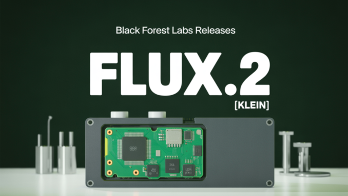Black Forest Labs Releases FLUX.2 [klein]: Compact Flow Models for Interactive Visual Intelligence