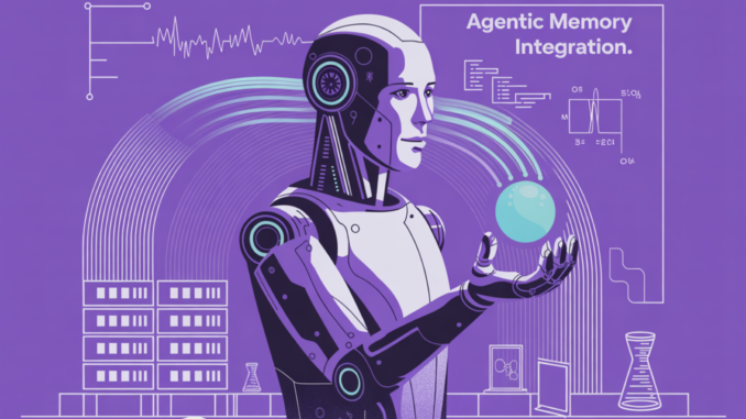 How This Agentic Memory Research Unifies Long Term and Short Term Memory for LLM Agents