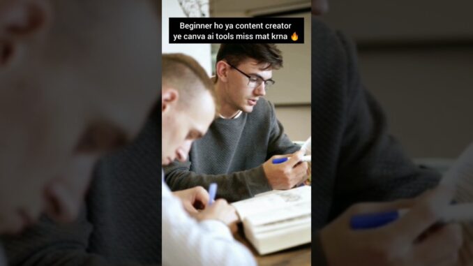 One canva AI Tool Every Beginner Content Creator Must Know (2026)🚀|canva new updates #canvatutorial