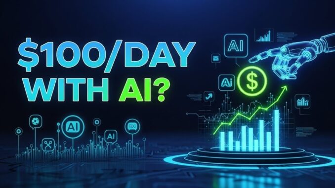 These 5 Free AI Tools Are Making Beginners $100+ Daily