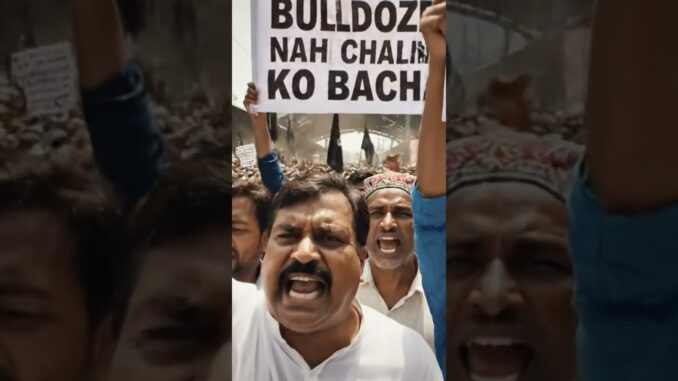 UTTAR PARDESH ME BULDOJAR NAHI CHALNE DENGE #indianpolitics #ai news 82 #politicalnews #poltics